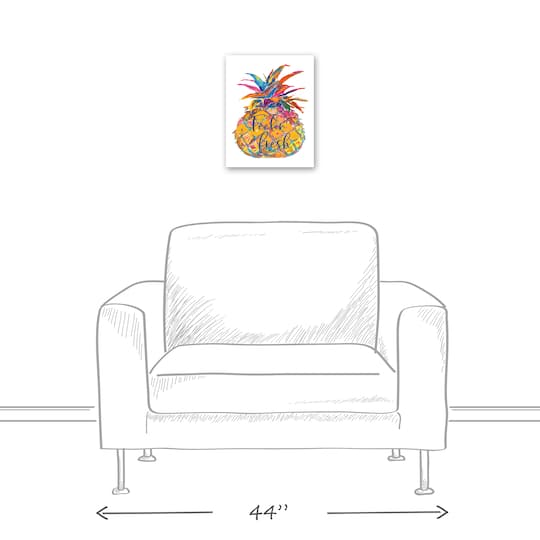 Funky Fresh 11" x 14" Canvas Wall Art